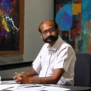 Artistic representation for This Week With NSF Director Panchanathan 7 September 2023 ``` ## The Future of Innovation: A Conversation with NSF Director
