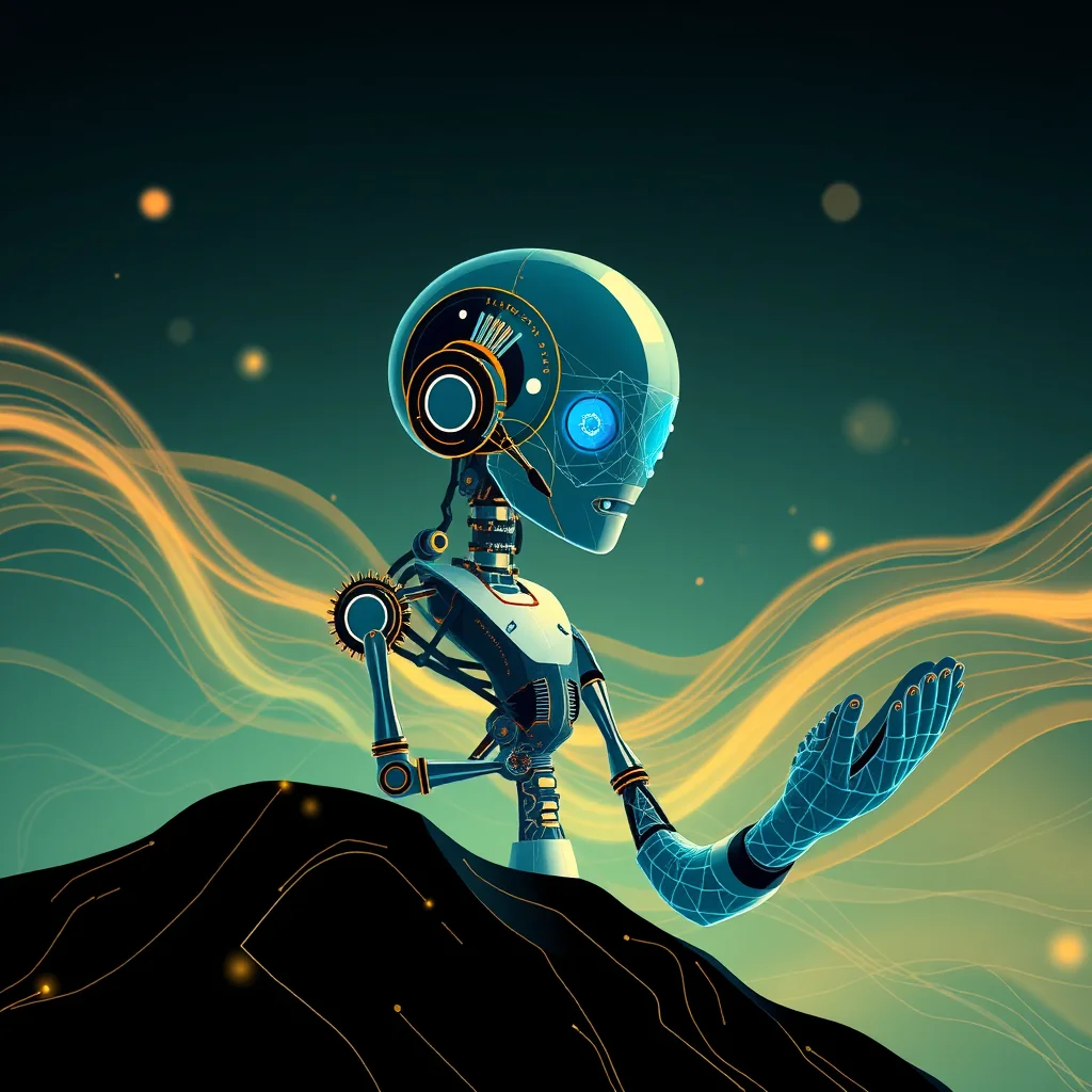 Artistic representation for Njii launches ai lab: empowering smbs with cutting-edge