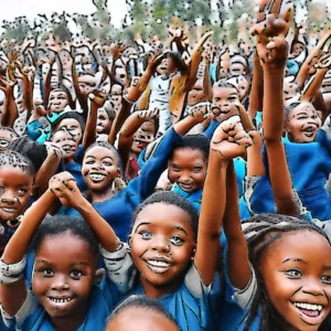 Artistic representation for As Conflict And Climate Change Grow Worldwide , The Nearly 200 Million Children Out Of School Or Unable To Learn Need Proven Solutions ## Example: **The Future is Now: Empowering Children Through Climate Action**