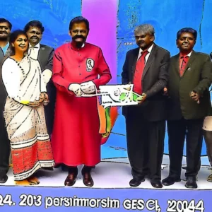 Artistic representation for Member Of Parliament Dr . Thamizhachi Thangapandian Inaugurates GEC 2024 in Chennai Let me know if you'd like to see some other options!