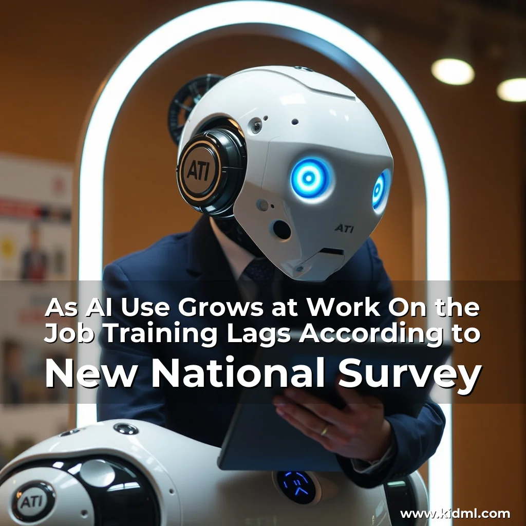 Read more about the article As AI Use Grows at Work  On  the  Job Training Lags  According to New National Survey