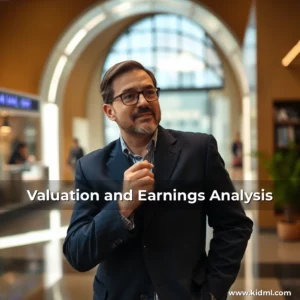 Artistic representation for Valuation and Earnings Analysis
