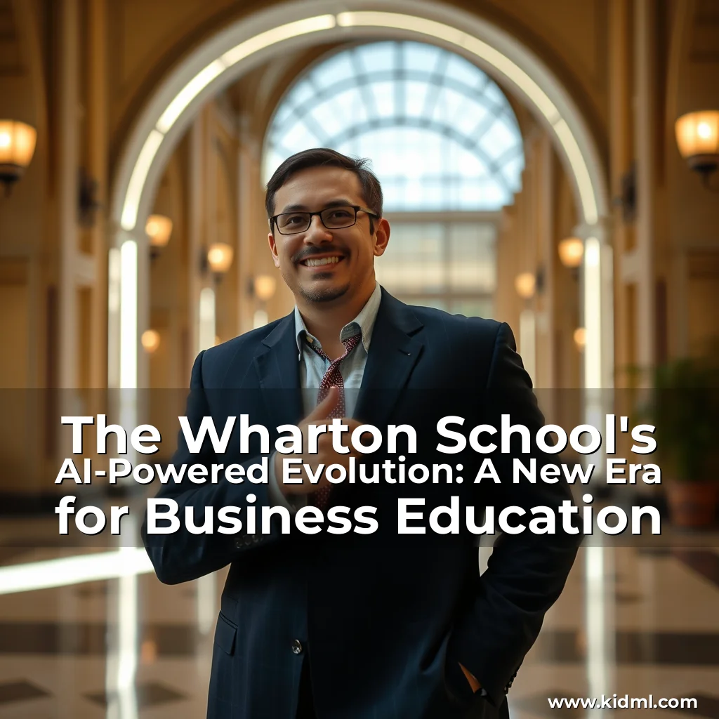 Read more about the article The Wharton School’s AI-Powered Evolution: A New Era for Business Education