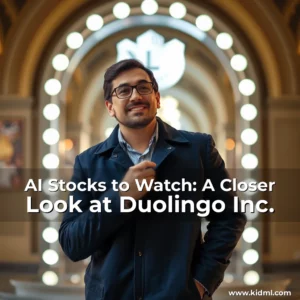 Artistic representation for AI Stocks to Watch: A Closer Look at Duolingo Inc.