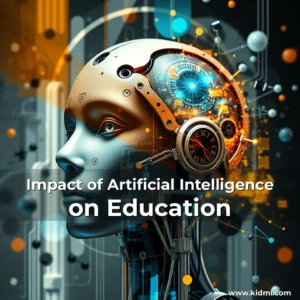 Artistic representation for Impact of Artificial Intelligence on Education
