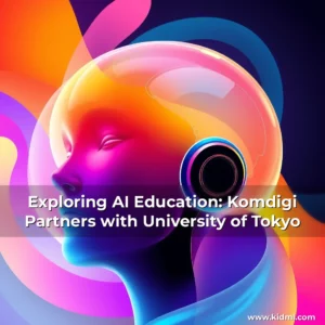 Artistic representation for Exploring AI Education: Komdigi Partners with University of Tokyo