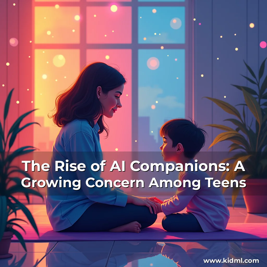 Read more about the article The Rise of AI Companions: A Growing Concern Among Teens