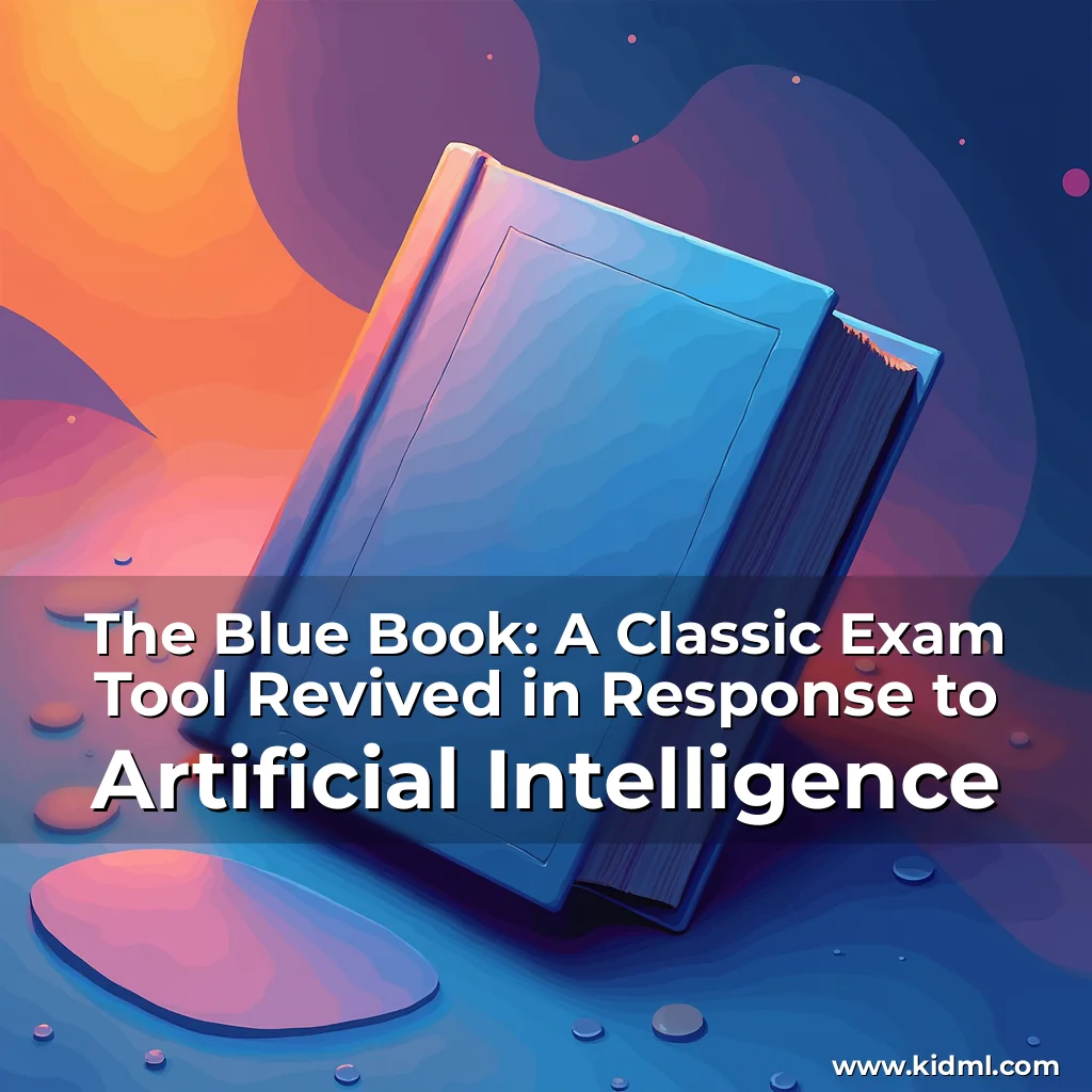 Read more about the article The Blue Book: A Classic Exam Tool Revived in Response to Artificial Intelligence