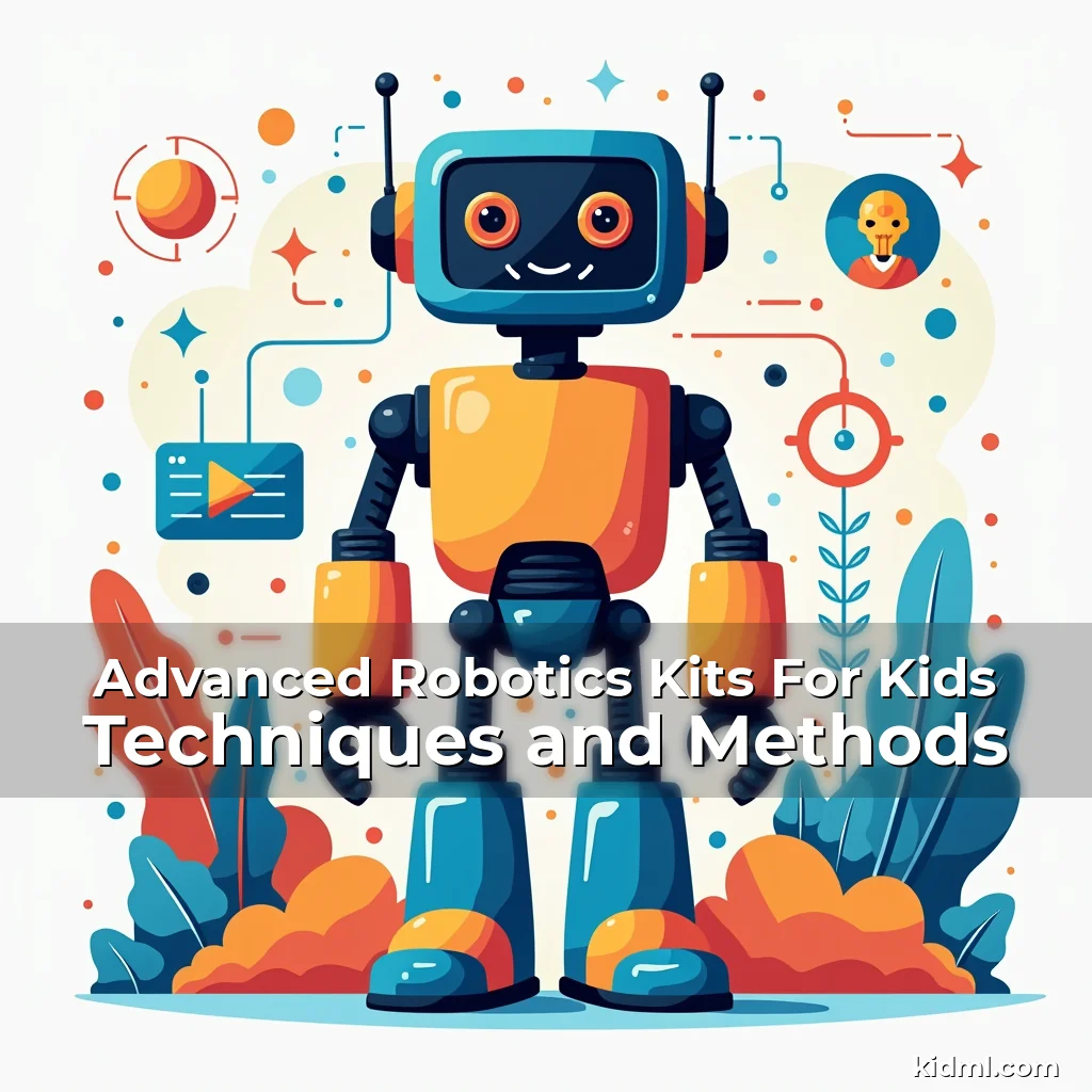 Artistic representation for Advanced Robotics Kits For Kids Techniques and Methods