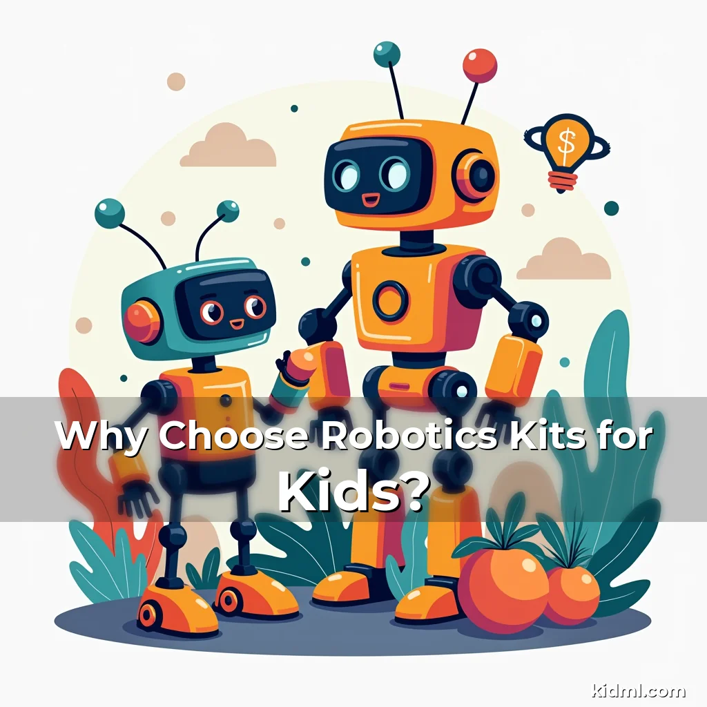 Artistic representation for Why Choose Robotics Kits for Kids?
