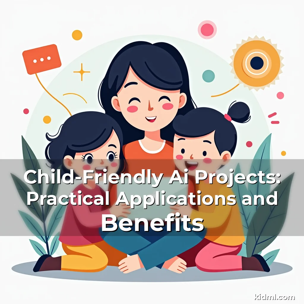 Artistic representation for Child-Friendly Ai Projects: Practical Applications and Benefits
